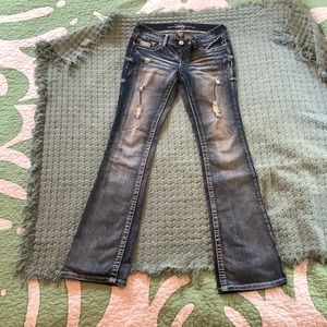 Distressed Jeans Premium Vanity Collection Size 27